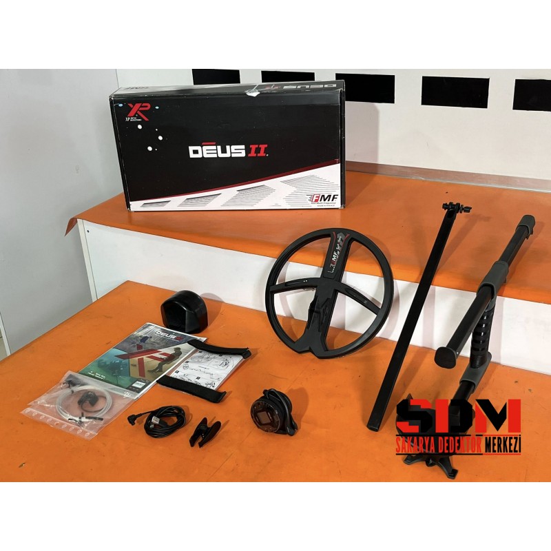 XP DEUS 2 WS6 KULAKLIKLI 28CM FMF BAŞLIKLI İKİNCİ EL DEDEKTÖR