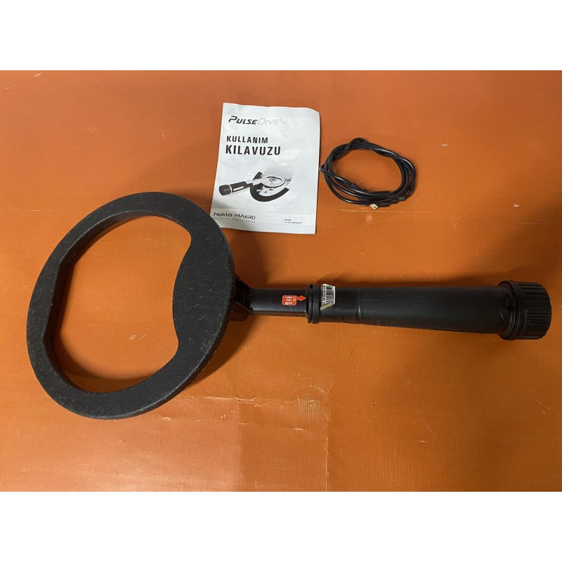 PULSE DİVE SCUBA 20 CM BAŞLIKLI EL DEDEKTÖRÜ 